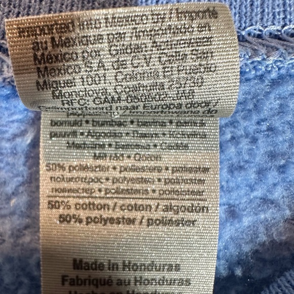 MONTEREY, CA Women's XL Gilden Heavy Blend Blue Crewneck Novelty Sweatshirt - Picture 6 of 10